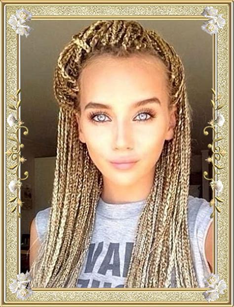 braid blond|blonde braids on black hair.